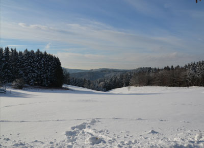 Herrliche Winterlandschaften rund um die Pension und Sankt Andreasberg